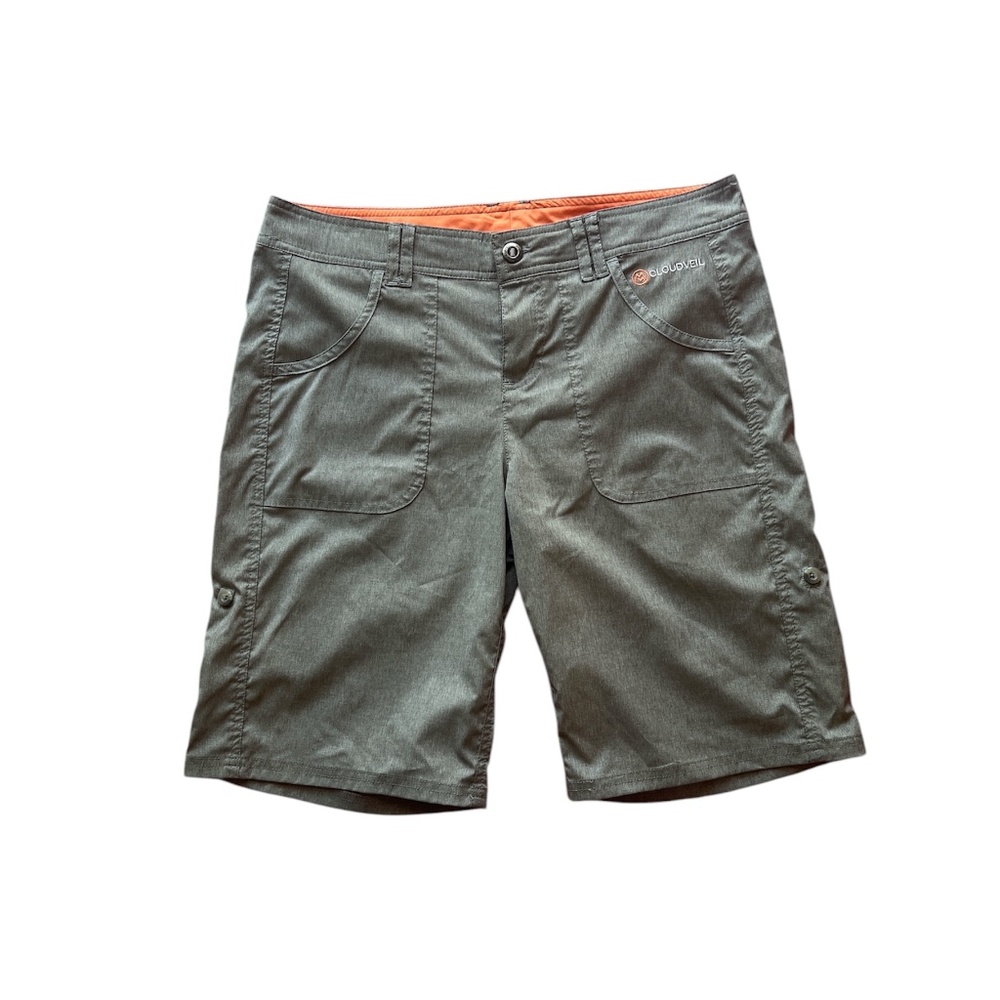 Cloudveil Men's Grey Outdoor Board Shorts Adjustable Length M